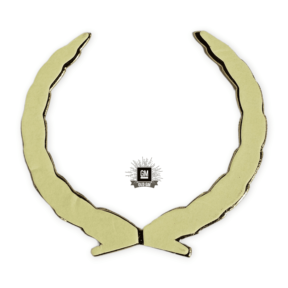Gold Trunk Lock Cover Emblem For 1977-1992 Cadillac Fleetwood Eldorado Deville Seville