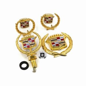 80-92 Cadillac Golden Emblems Set B94 Option