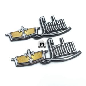 80-87 Caprice Landau Roof Nameplate Set