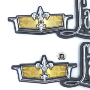 80-87 Caprice Landau Roof Nameplate Set
