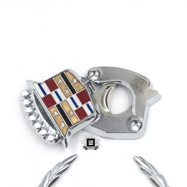80-92 Cadillac Chrome Emblems Set - Image 5