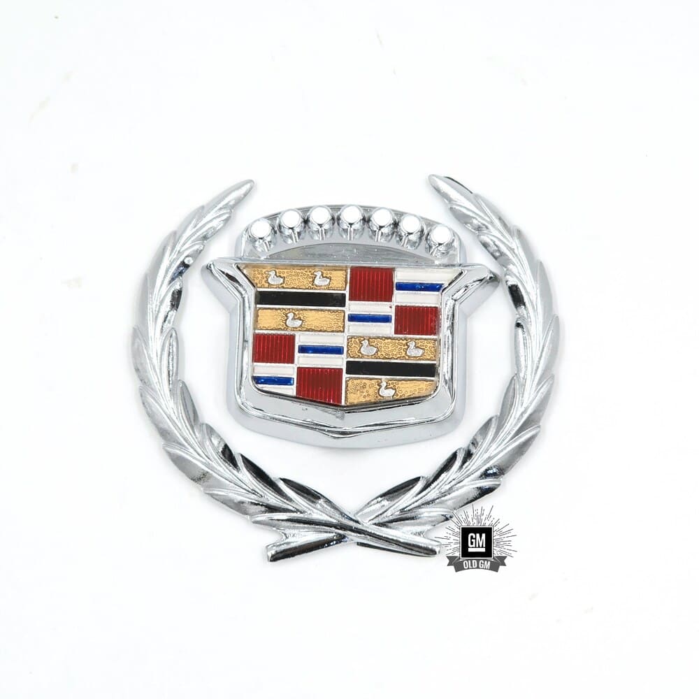 キャデラック エンブレム 80-92 Cadillac Chrome Emblems Set - Old GM