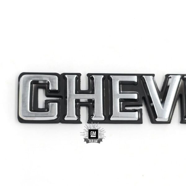 77-79 A, B & X Body Trunk Chevrolet Nameplate - Image 2