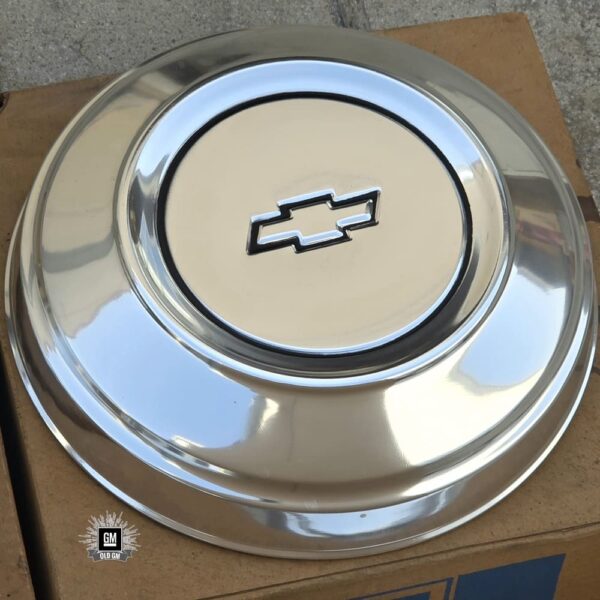 NOS GM 74-90 Caprice & Impala Dogdish Wheel Caps Set - Image 3