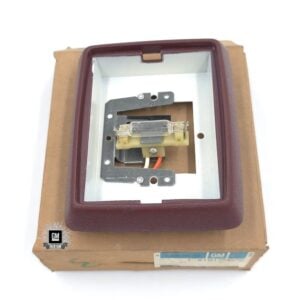 homepage 5 NOS GM 91-92 Caprice Dome Lamp Housing DK MAPLE RED
