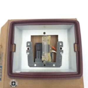 homepage 6 NOS GM 91-92 Caprice Dome Lamp Housing DK MAPLE RED