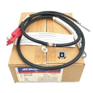 Acdelco 01-07 GMC & Chevy 8.1L Positive Battrey Cable 15371984 – 2SX72-1B