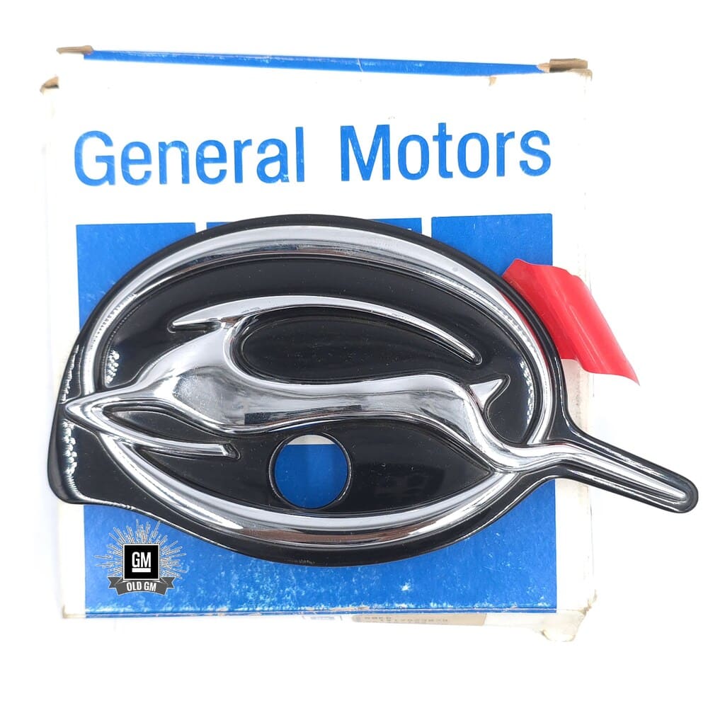 NOS GM 94-96 Impala SS Trunk Lock Emblem 2 NOS GM 94-96 Impala SS Trunk Lock Emblem - Image 2