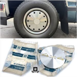 NOS GM 88-93 Chevy Truck 4×4 Wheel Cap Center Insert