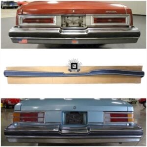 homepage 1 NOS 77-78 Riviera 77-79 LeSabre Rear Bumper Strip