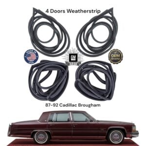 homepage 1 87-92 Cadillac Brougham 4 Doors Weatherstrips