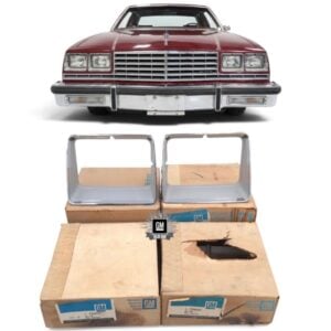 homepage 5 NOS GM 80-83 LeSabre Headlights Bezel Set
