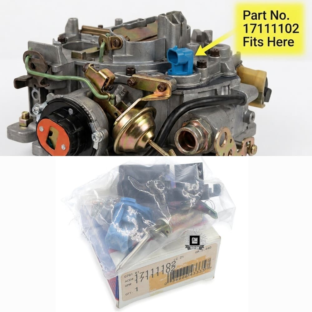 NOS AcDelco 80-90 CCC Carb Mixure Control Solenoid Kit 1 NOS AcDelco 80-90 CCC Carb Mixure Control Solenoid Kit
